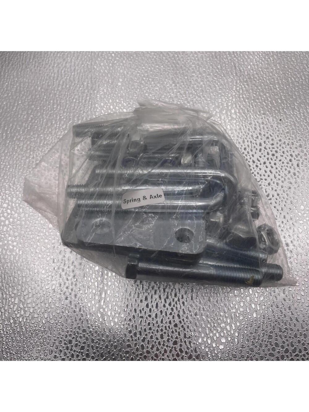 Harbor Freight & Haulmaster Foldable Trailer Spring Shackle U-bolt Kits